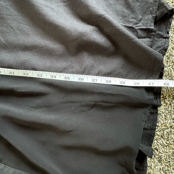 Miilla Clothing Black Maxi Skirt with Flowing Panels - Picture 10 of 13